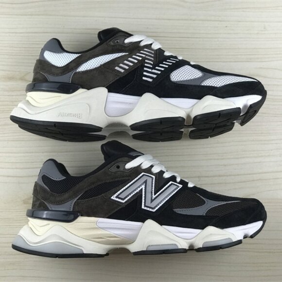 New Balance 9060 Black and Blue Men's Sneakers - Picture 15 of 15